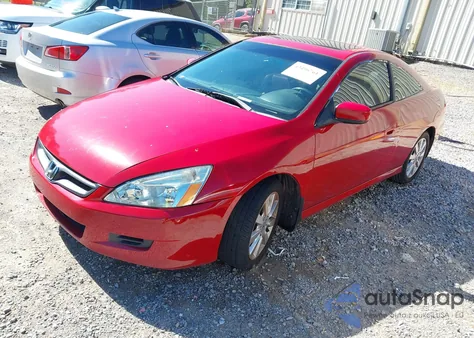 2007 Honda Accord 3.0 Ex из США, поврежденный, VIN 1HGCM82647A008271